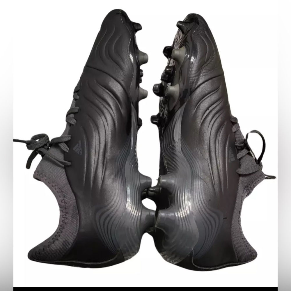 Adidas Copa Black Soccer Cleats with shoe laces